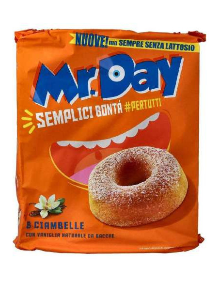 Mr. Day Ciambella Vaniglia Senza Lattosio 320g