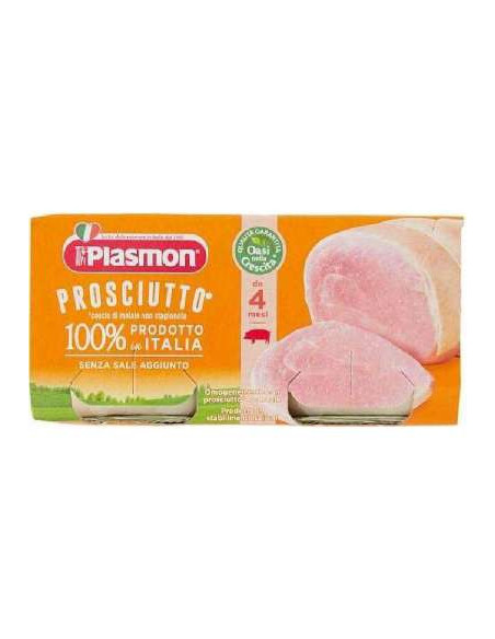 Plasmon Omogeneizzato Prosciutto 2X