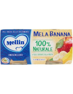 Mellin Omogeneizzato Mela E Banana 2X