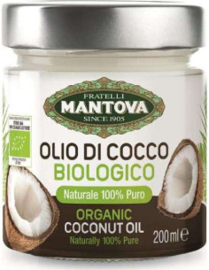 Mantova Olio Di Cocco Biologico 200ml