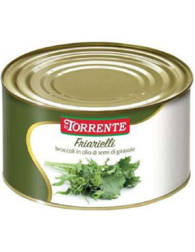 La Torrente Friarielli Broccoli In Olio Di Semi Di Girasole 1400g