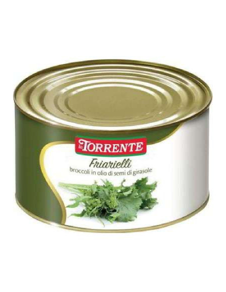 La Torrente Friarielli Broccoli In Olio Di Semi Di Girasole 1400g