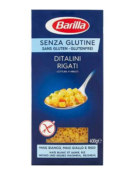 Barilla Senza Glutine Ditalini Rigati 400g